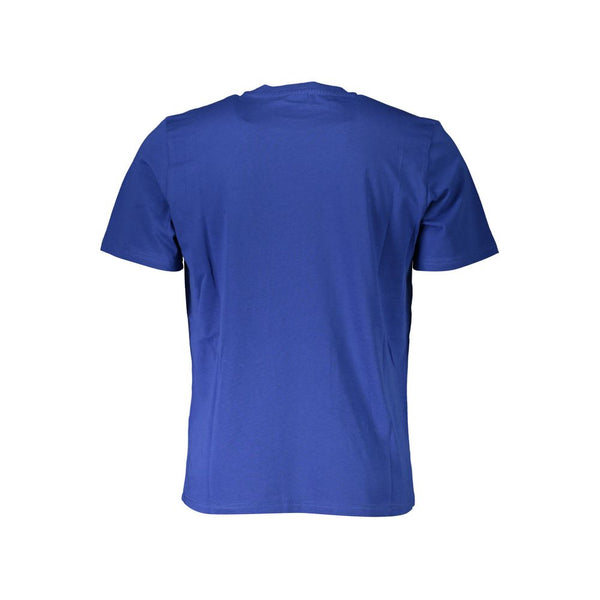 Blue Cotton Men TShirt