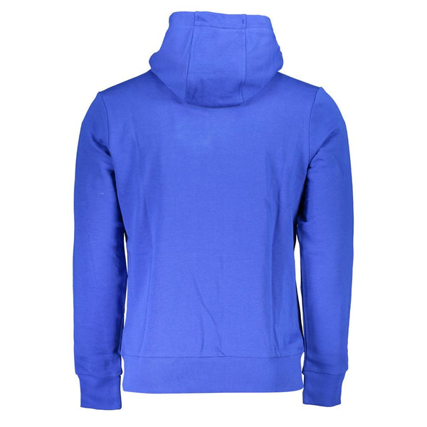 Maglione da uomo in cotone blu