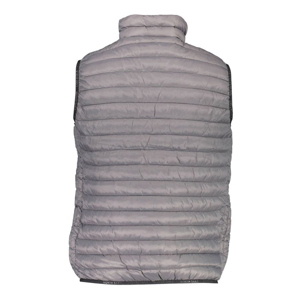 Gray Polyamide Men Jacket