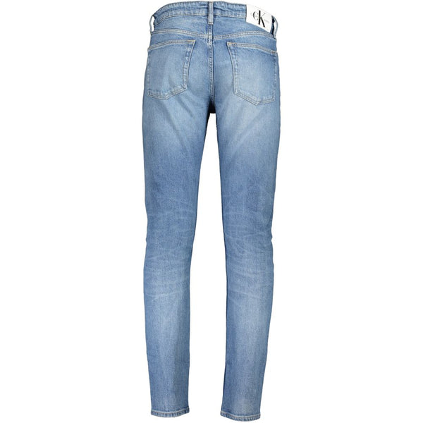 Light Blue Cotton Jeans & Pant