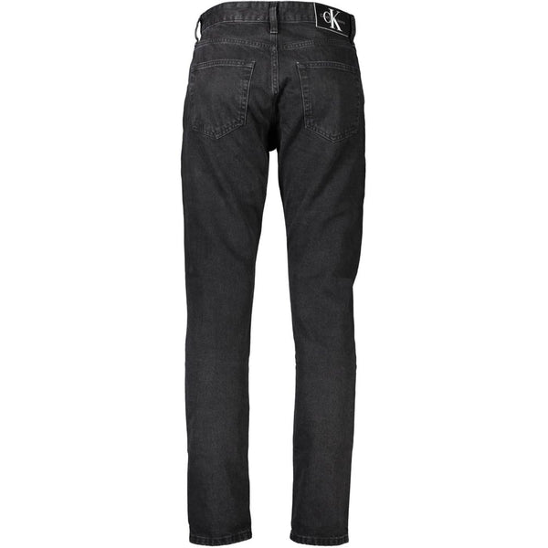 Jeans e pantaloni in cotone nero