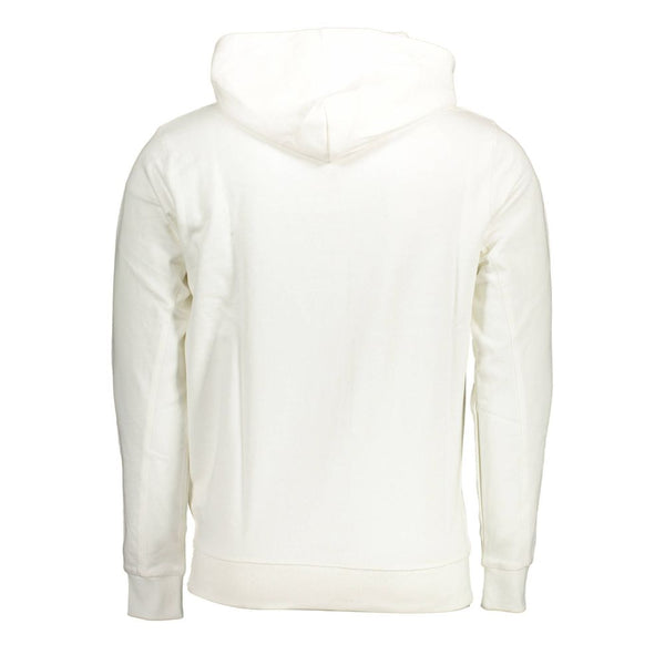 Maglione da uomo in cotone bianco