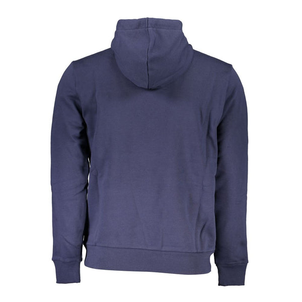 Maglione da uomo in cotone blu