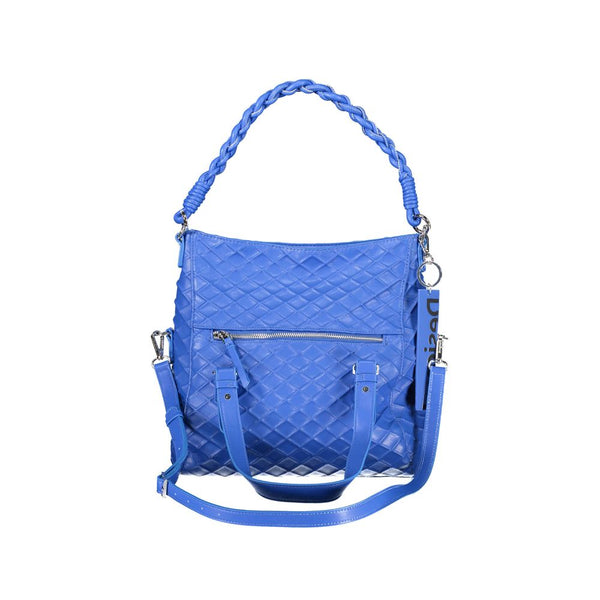 Borsa da donna in polietilene blu