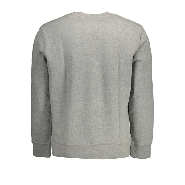 Maglione da uomo in cotone grigio