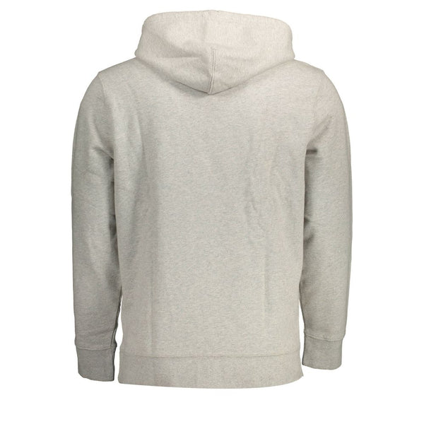 Maglione da uomo in cotone grigio