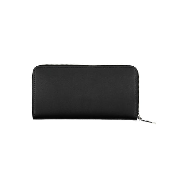 Black Polyethylene Women Wallet