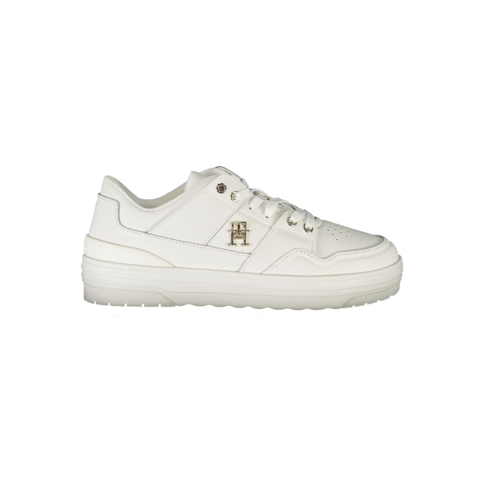 Sneaker donna in pelle bianca