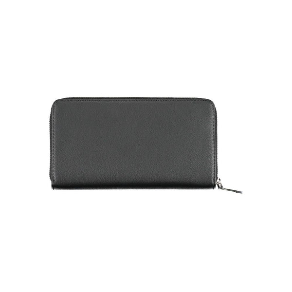 Black Polyethylene Women Wallet