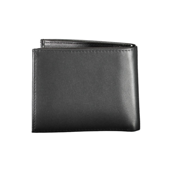 Black Leather Men Wallet