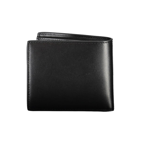 Black Leather Men Wallet