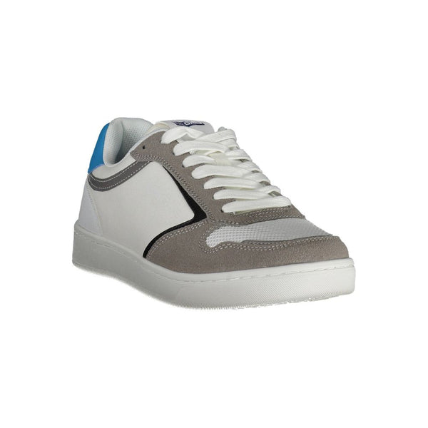 Sneaker in poliestere bianco