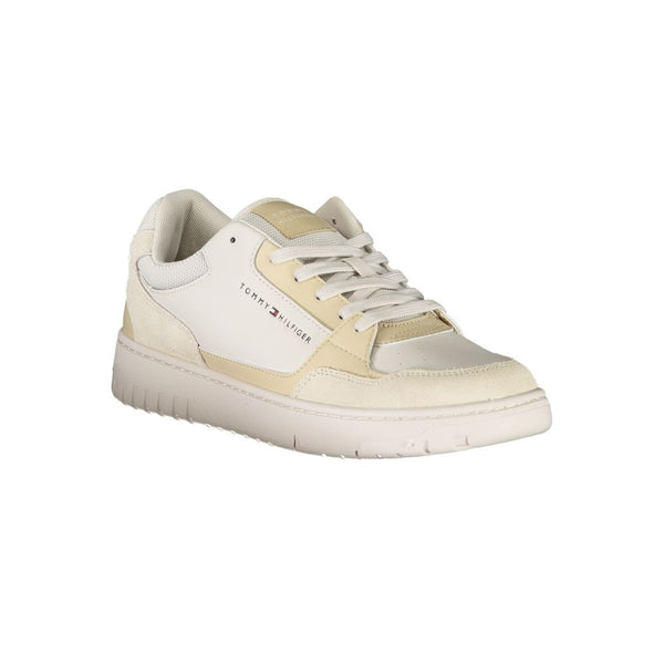 Beige Polyethylene Men Sneaker