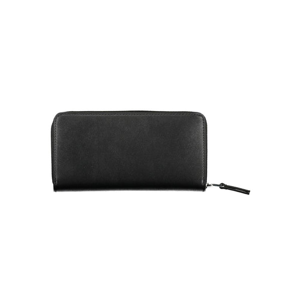 Black Polyethylene Women Wallet