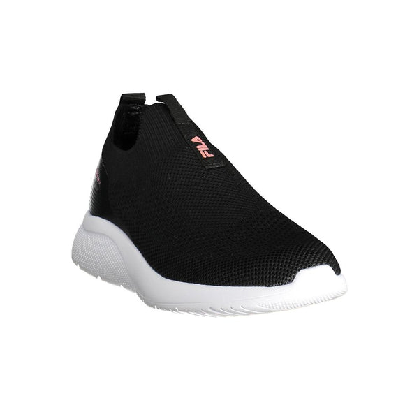 Black Synthetic Women Sneaker