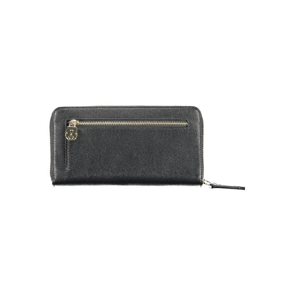 Black Polyethylene Women Wallet