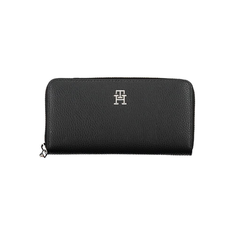 Black Polyethylene Women Wallet