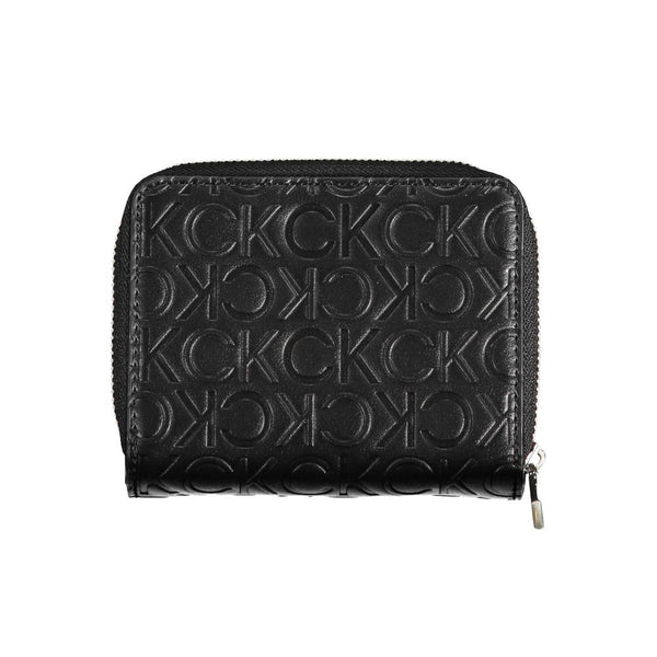 Black Polyethylene Women Wallet