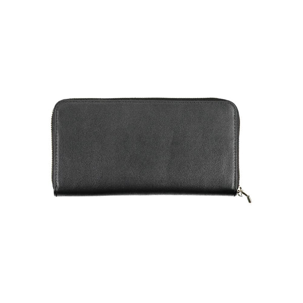 Black Polyethylene Women Wallet