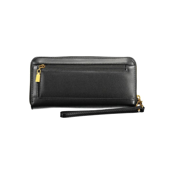 Black Polyethylene Women Wallet