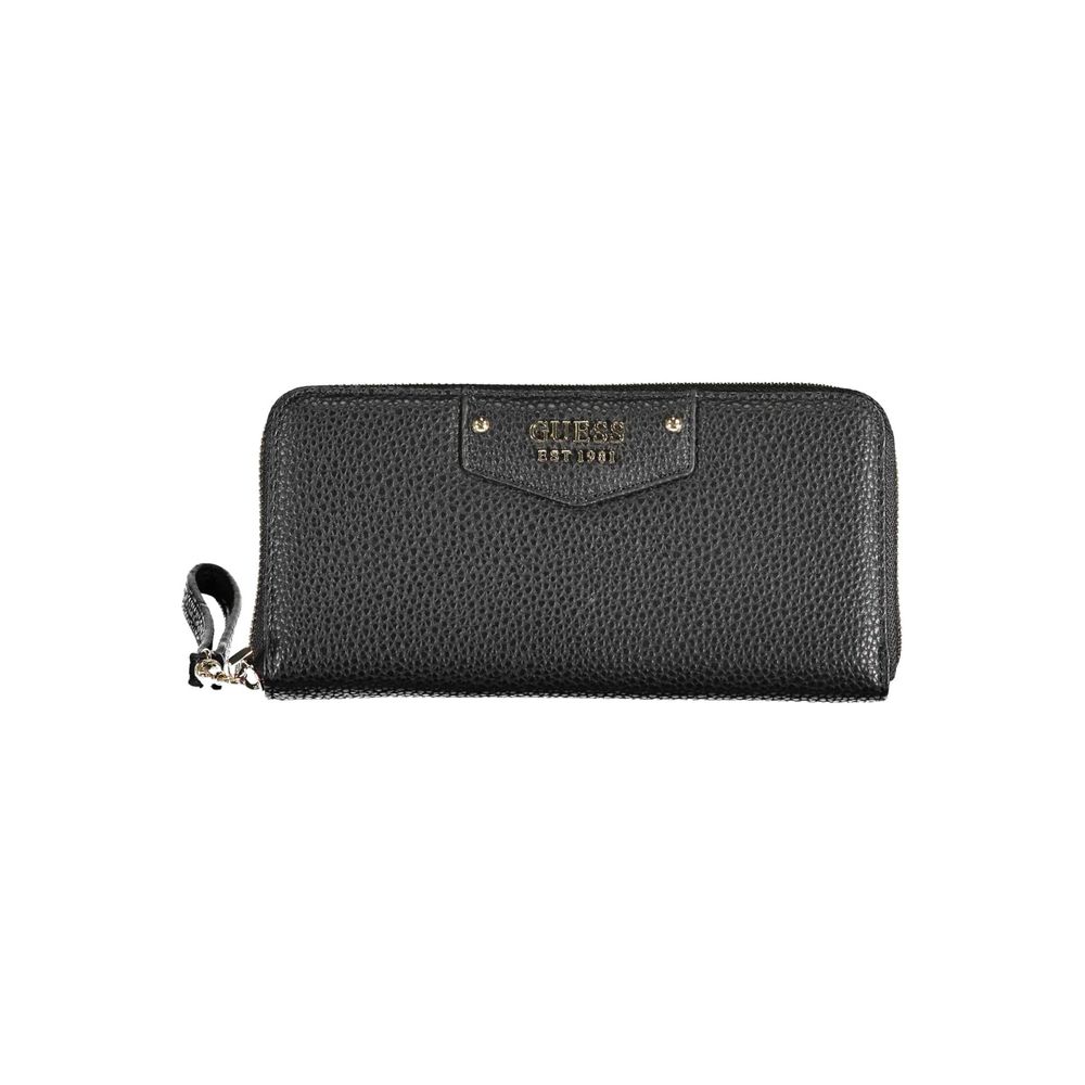 Black Polyethylene Women Wallet