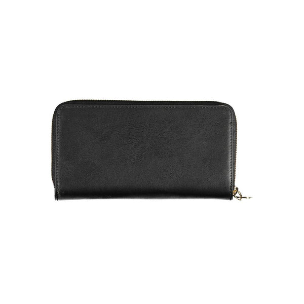 Black Polyethylene Women Wallet