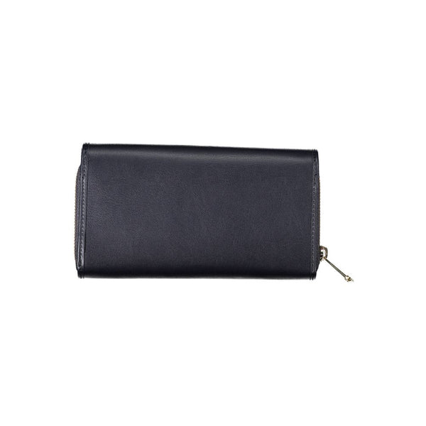 Blue Polyethylene Women Wallet