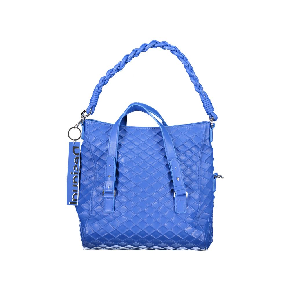 Borsa da donna in polietilene blu