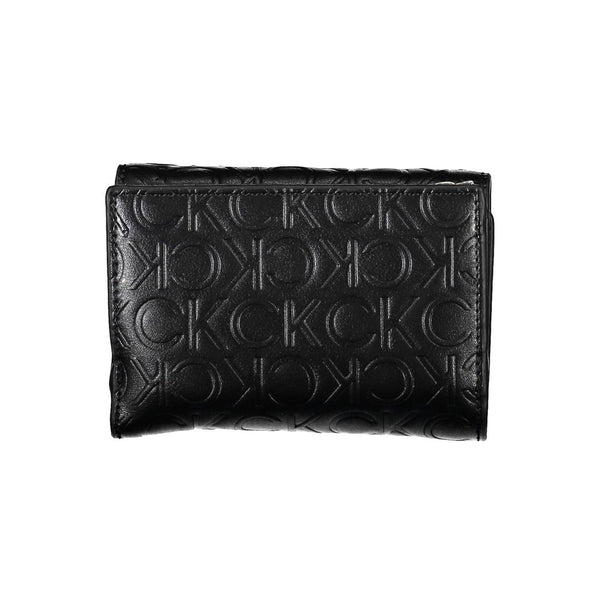 Black Polyethylene Women Wallet