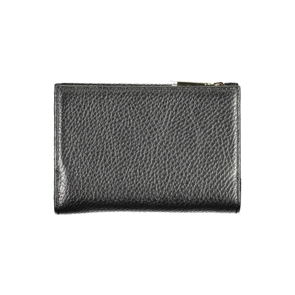 Black Leather Women Wallet