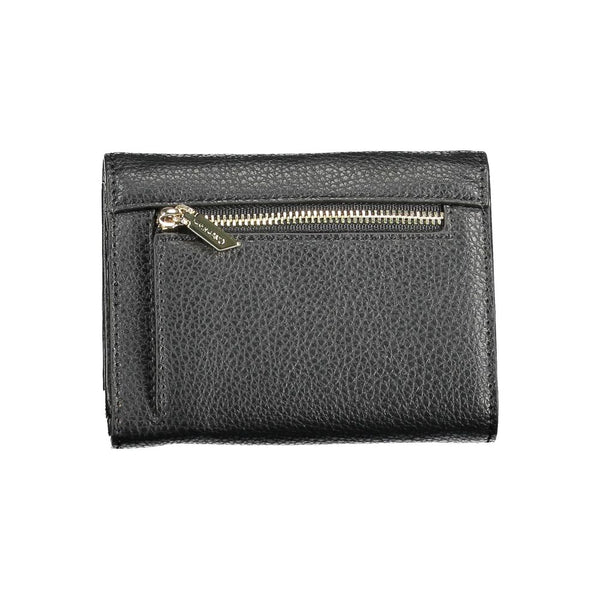 Black Polyethylene Women Wallet