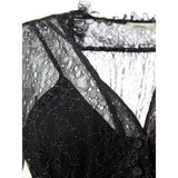 Lardini Black Nylon Casual Dress