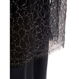 Lardini Black Nylon Casual Dress