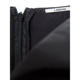 Lardini Black Polyester Cocktail Dress