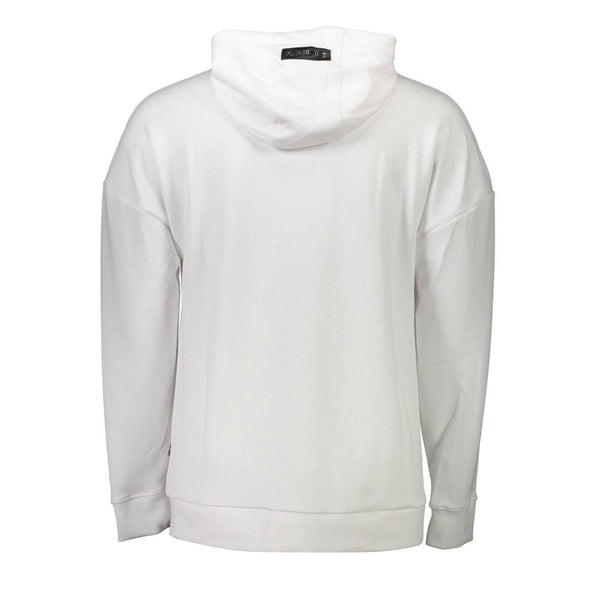 Maglione da uomo in cotone bianco