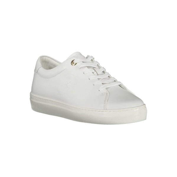 Sneaker donna in pelle bianca