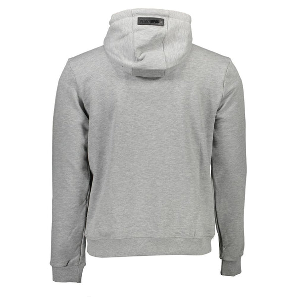 Gray Cotton Men Sweater