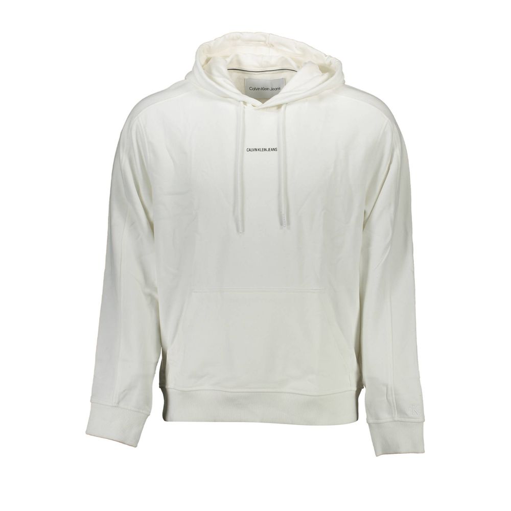 Maglione da uomo in cotone bianco