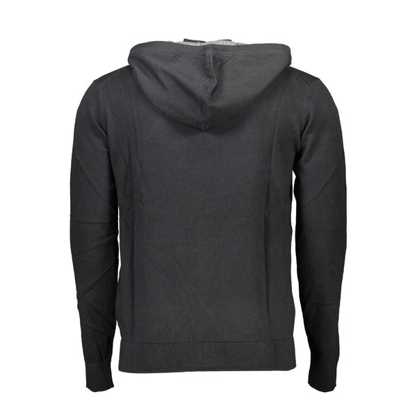 Maglione da uomo in cotone nero