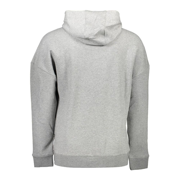 Maglione da uomo in cotone grigio