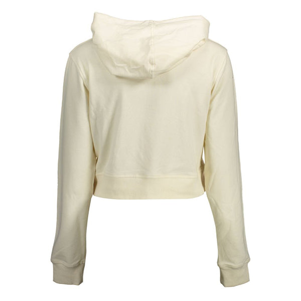 Maglione da donna in cotone bianco