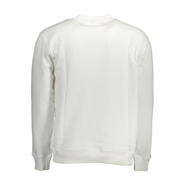 Maglione da uomo in cotone bianco