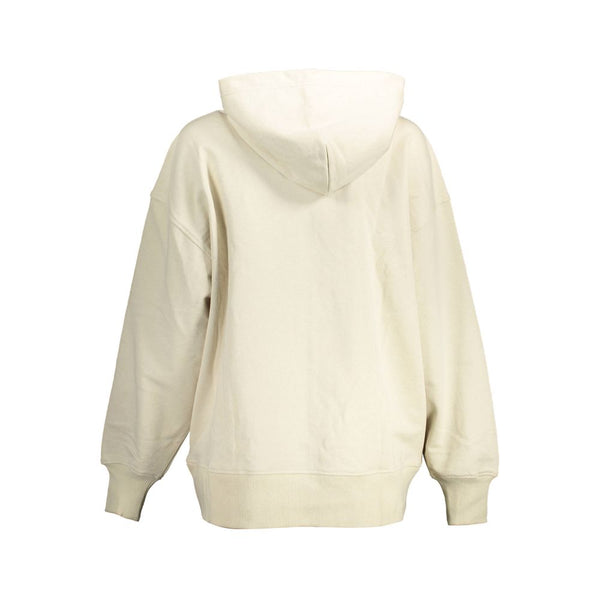 Maglione da donna in cotone beige