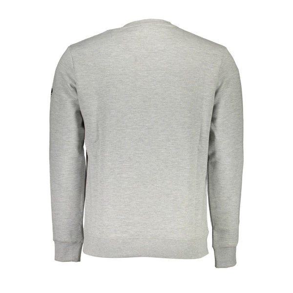 Maglione da uomo in cotone grigio