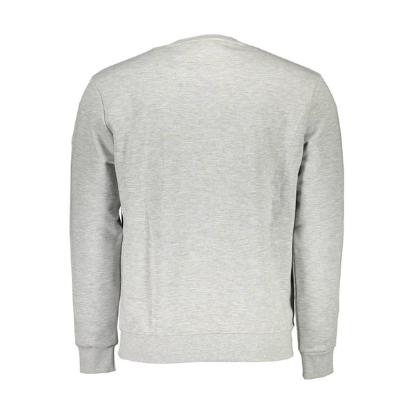 Gray Cotton Men Sweater