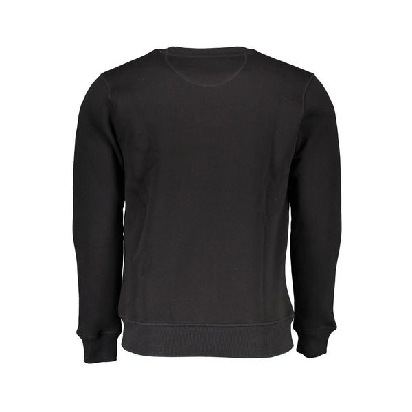 Maglione da uomo in cotone nero