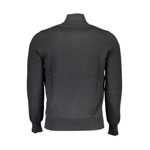 Maglione da uomo in cotone nero