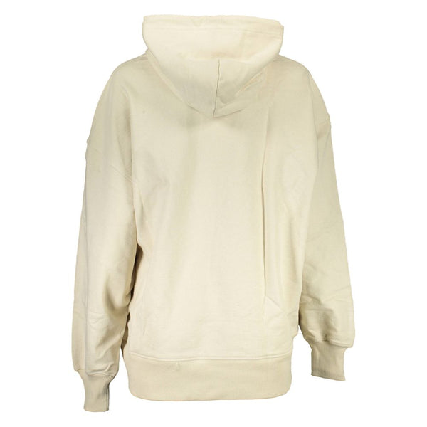 Maglione da donna in cotone beige