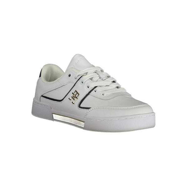 Sneaker donna in pelle bianca