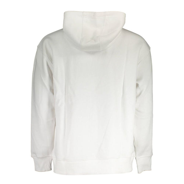 Maglione da uomo in cotone bianco